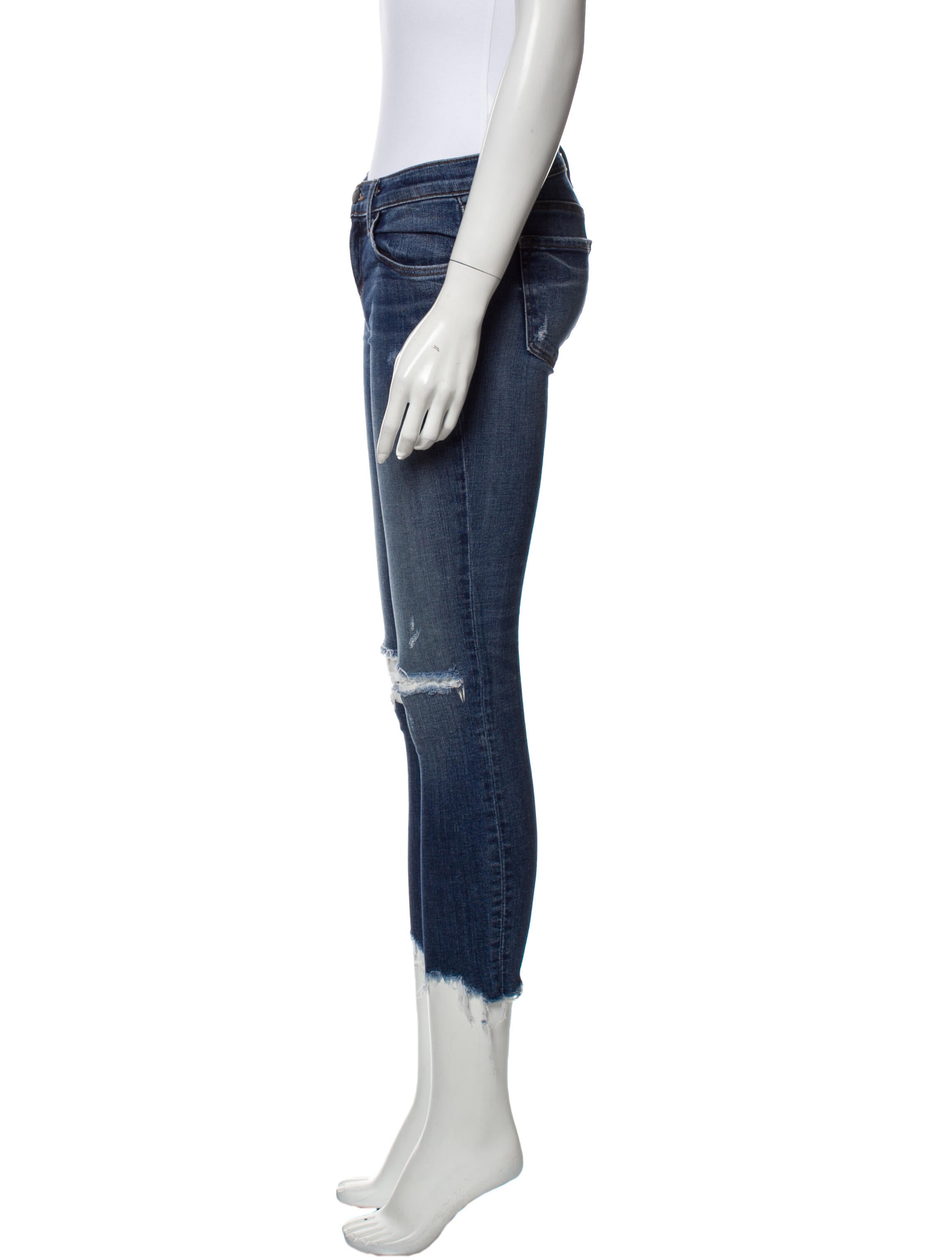 J Brand Low-Rise Skinny Leg Jeans